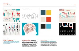 a theme board layout with grid of images