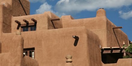 adobe buildings in Santa Fe