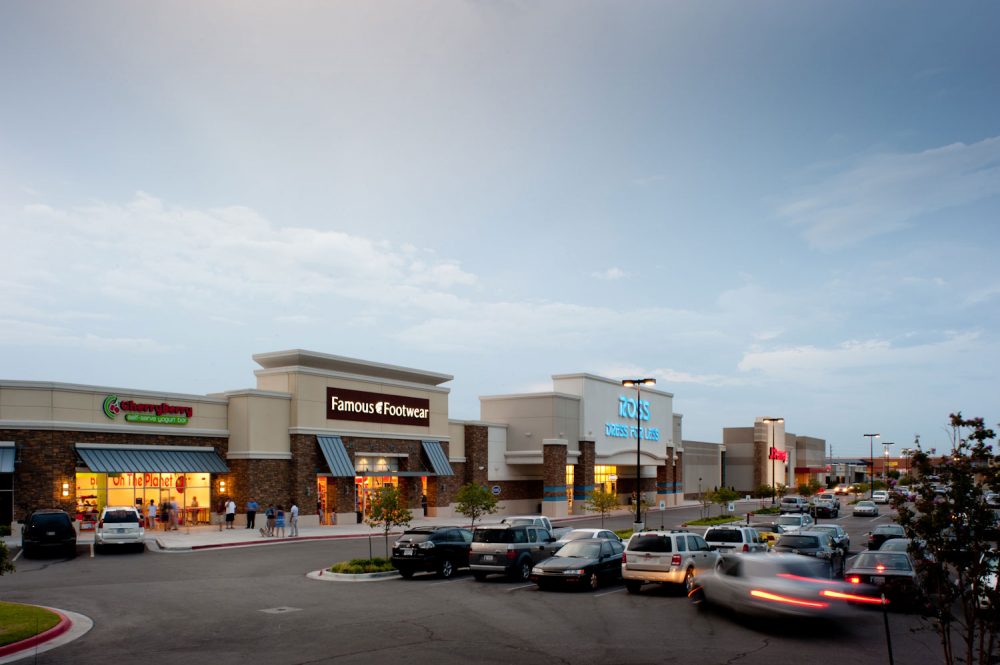 a shopping center