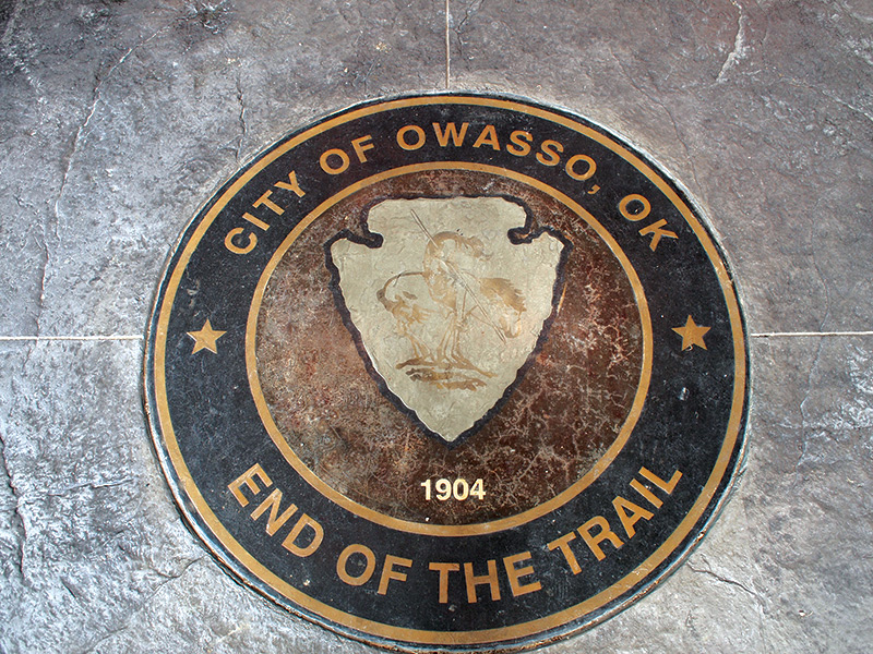 the seal of the city of owasso