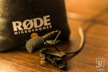 a lavalier microphone