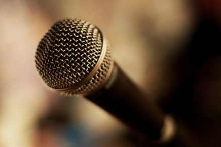a microphone
