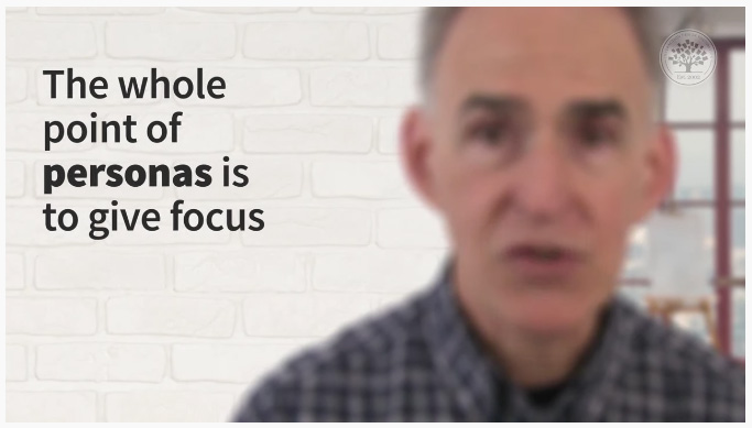 video screenshot of man talking