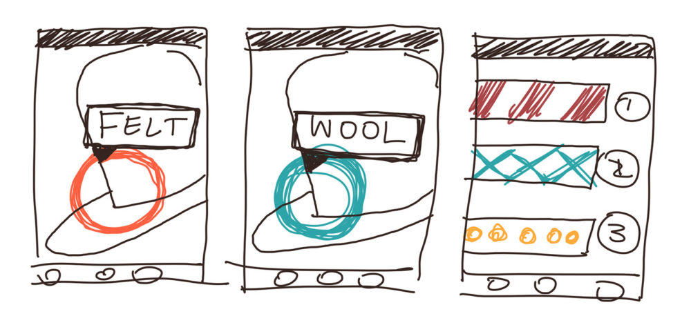 a sketch of a service